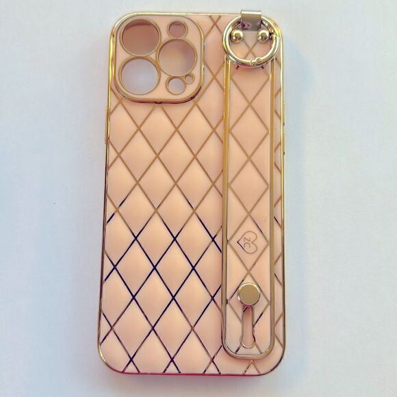 iPhone 11/12/13 Pro Max Plastic Case with Strap - Picture 1 of 1
